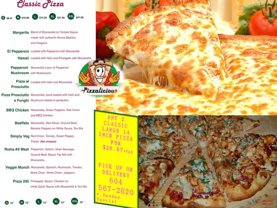 Pizzalicious | 38163 Cleveland Ave, Squamish, BC V8B 0A1, Canada | Phone: (604) 567-2020