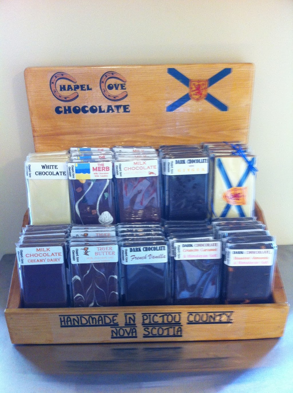 Chapel Cove Chocolate | 5343 Little Harbour Rd, New Glasgow, NS B2H 5C4, Canada | Phone: (902) 616-3435