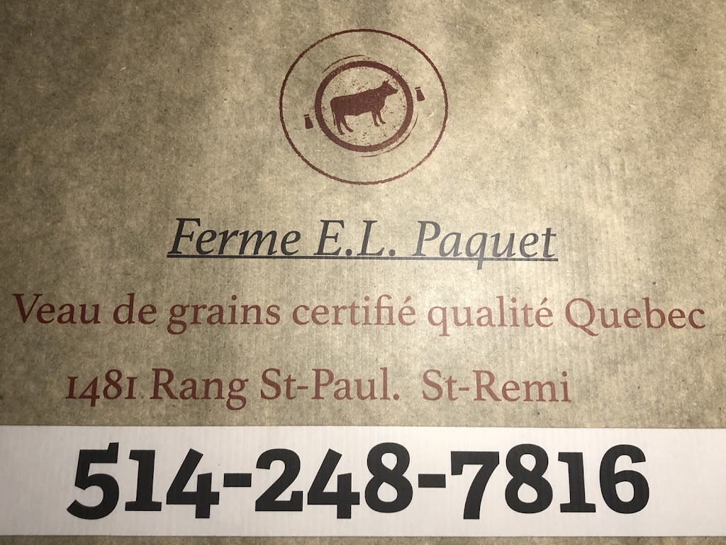 Ferme E.L. PAQUET | 1481 Rang St Paul, Saint-Rémi, QC J0L 2L0, Canada | Phone: (514) 709-6886