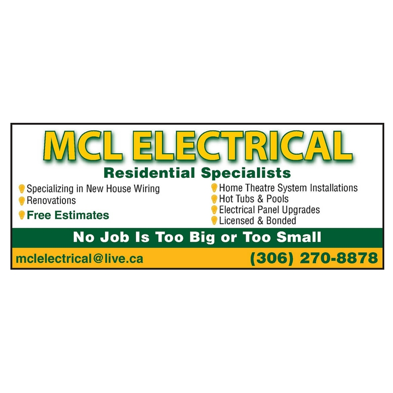 MCL Electrical | 1516 Lancaster Blvd, Saskatoon, SK S7M 4E7, Canada | Phone: (306) 270-8878