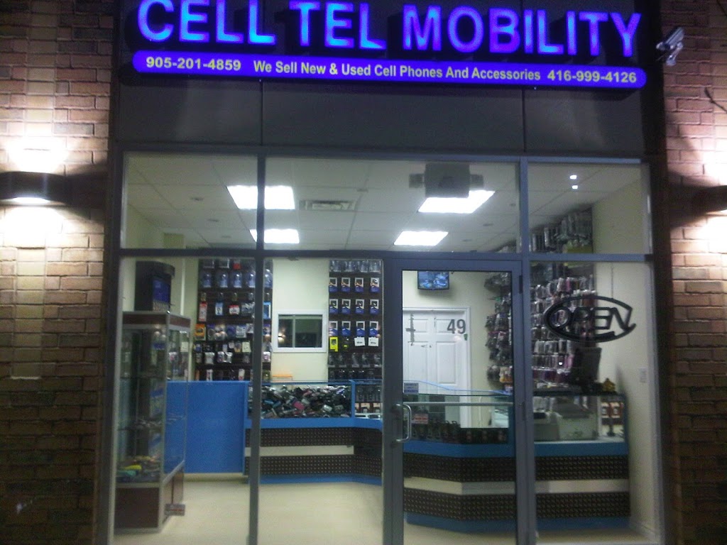 Cell Tel Mobility | 45 Karachi Dr Unit#49, Markham, ON L3S 0B5, Canada | Phone: (905) 201-4859