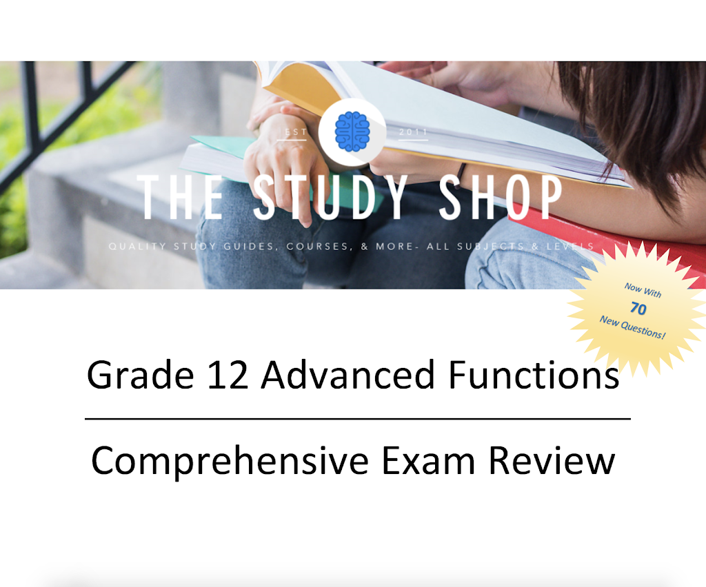 The Study Shop | 838 Somerset St W Unit 40, Ottawa, ON K1R 6R7, Canada | Phone: (613) 858-1504