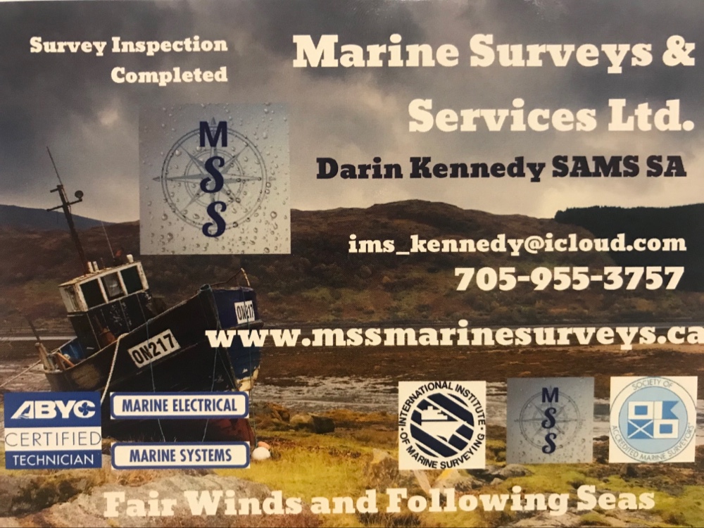 Marine Surveys and Services Ltd | 166 Church St, Penetanguishene, ON L9M 1E6, Canada | Phone: (705) 955-3757