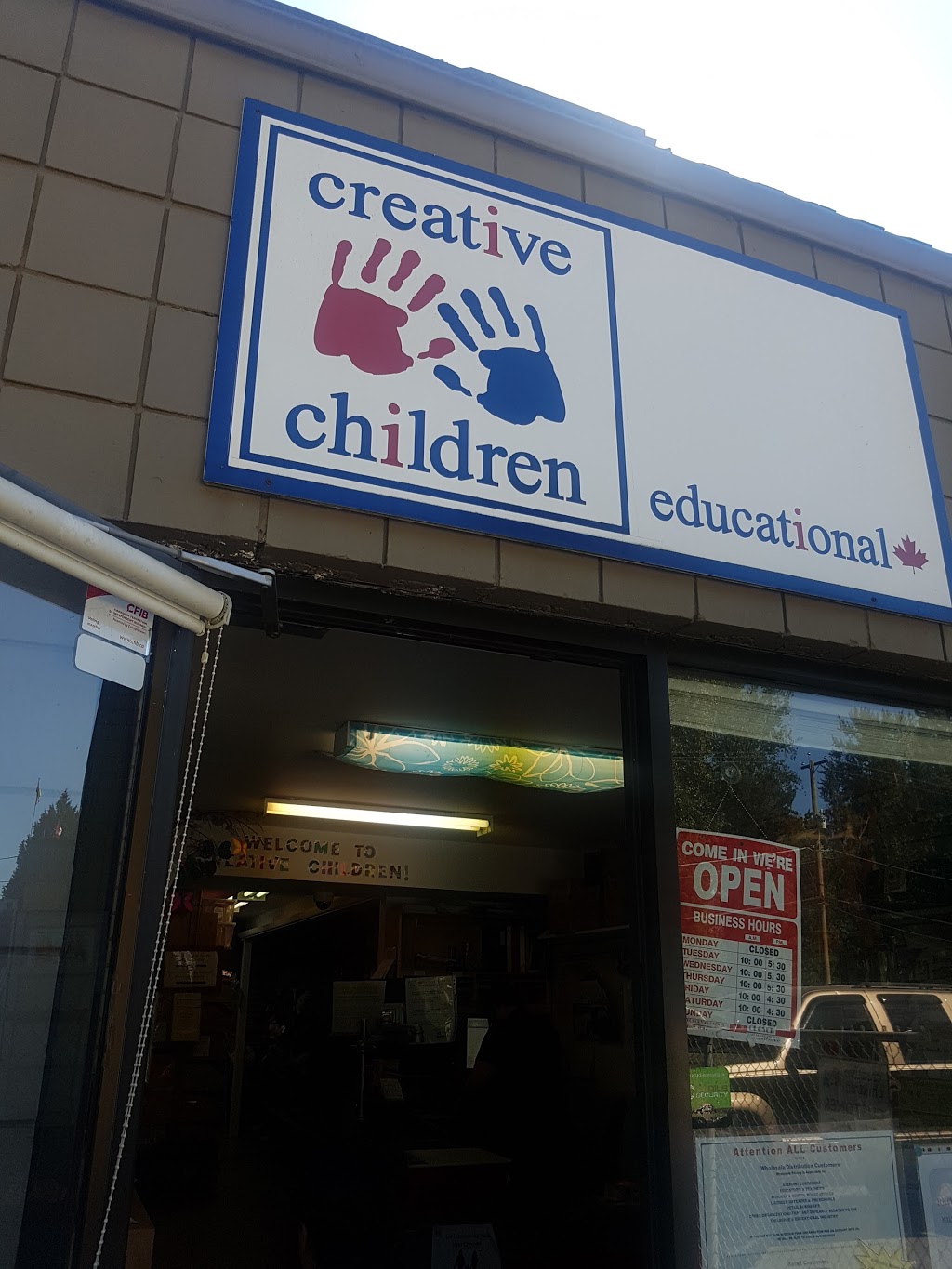 Creative Children | 3005 Murray St, Port Moody, BC V3H 1X3, Canada | Phone: (604) 469-6403