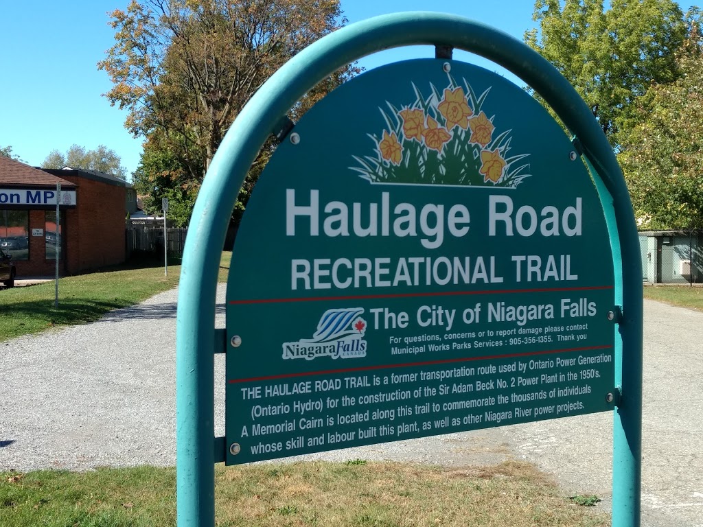 Haulage Road Trail | 2837 St Paul Ave, Niagara Falls, ON L2J 2L3, Canada | Phone: (905) 994-6299