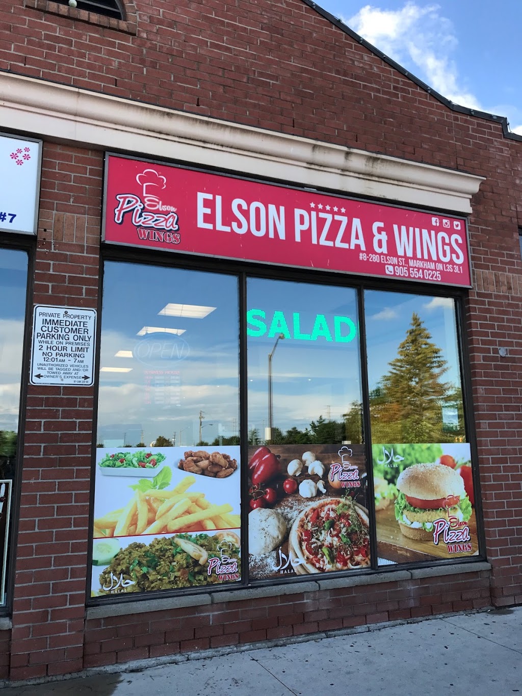 Elson Pizza Wings | 280 Elson St, Markham, ON L3S 3L1, Canada | Phone: (905) 554-0225