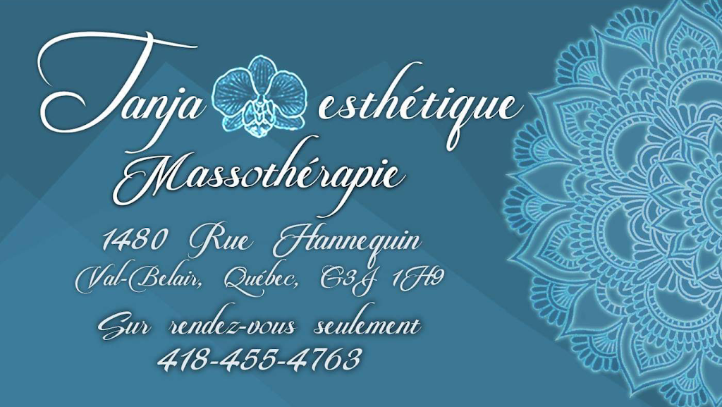 Tanja Esthétique&Massothérapie | 1480 Rue Hannequin, Québec, QC G3J 1H9, Canada | Phone: (418) 455-4763