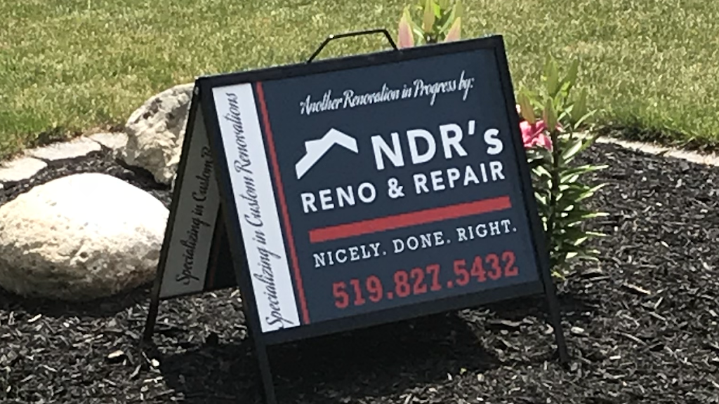 NDR Reno & Repair | 623 Anderson St N, Fergus, ON N1M 1Z6, Canada | Phone: (519) 827-5432