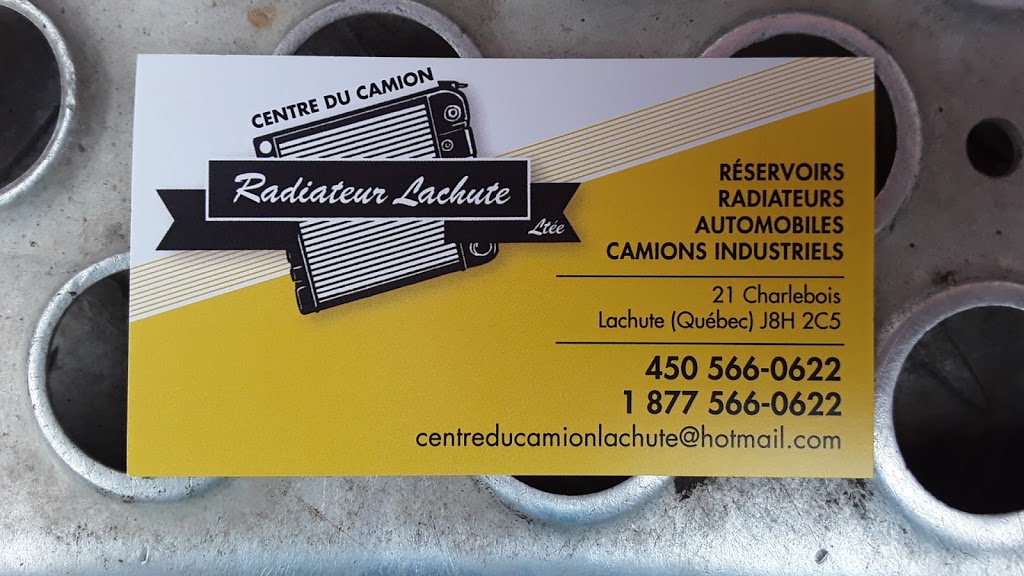 Centre du Camion Radiateur Lachute Ltee | 21 Rue Charlebois, Lachute, QC J8H 2C5, Canada | Phone: (877) 566-0622