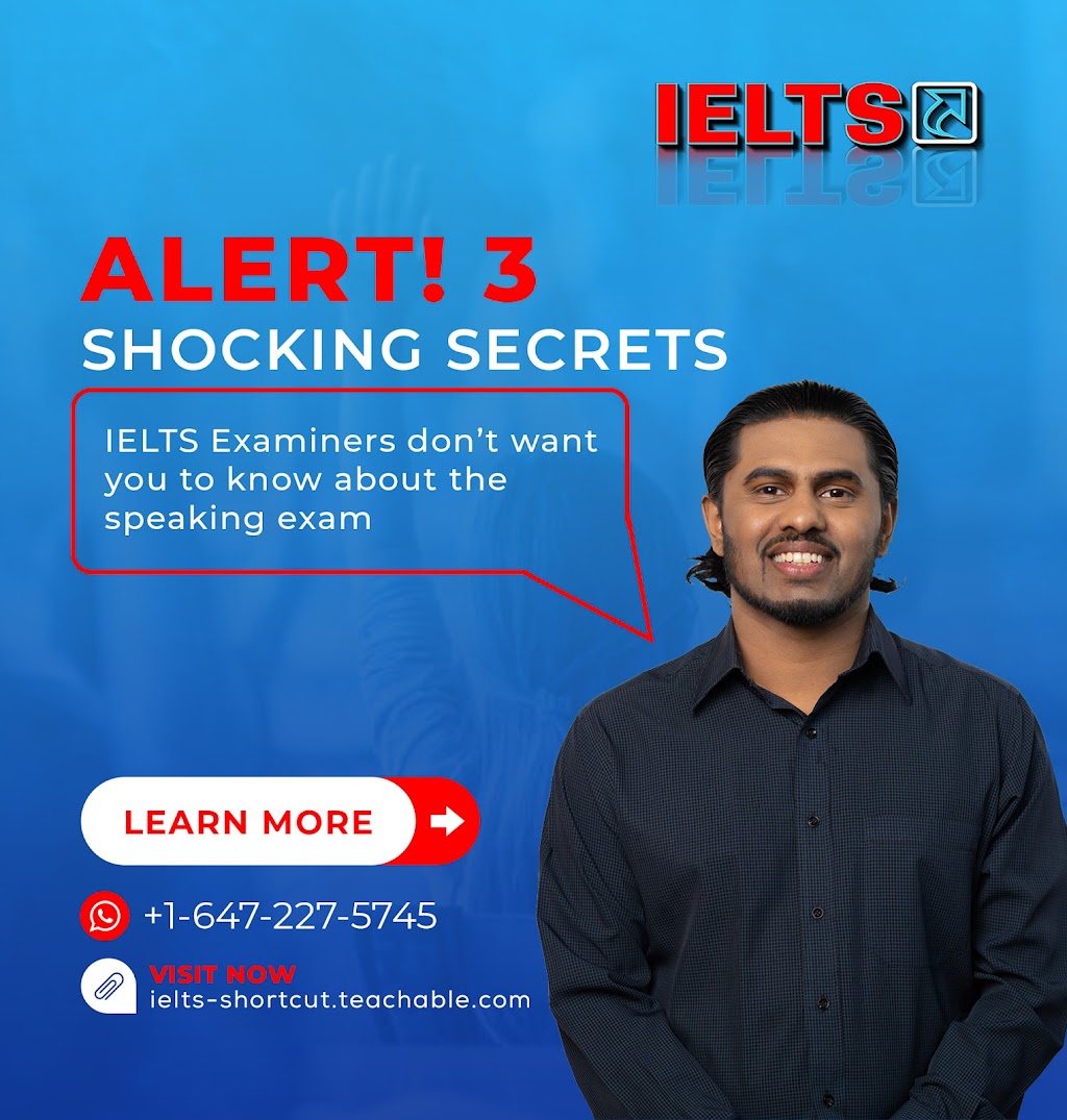 IELTS Shortcut Headquarters | 327 Aphelion Cres, Ottawa, ON K2J 6N3, Canada | Phone: (647) 227-5745