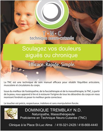Dominique Tremblay Naturopathe N.D. (Clinique Orientation Santé) | 1287 Av. Maguire, Québec, QC G1T 1Z2, Canada | Phone: (418) 321-2429