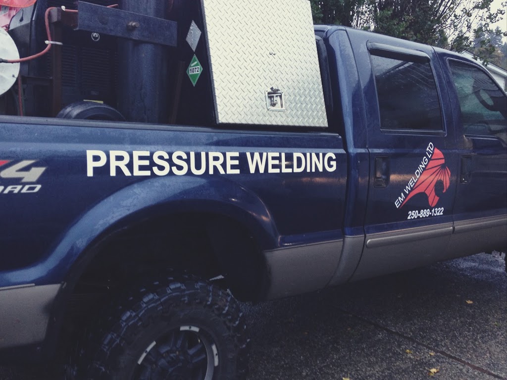 EM Welding Ltd | 2175 Dockside Way, Nanaimo, BC V9R 6T7, Canada | Phone: (250) 889-1322