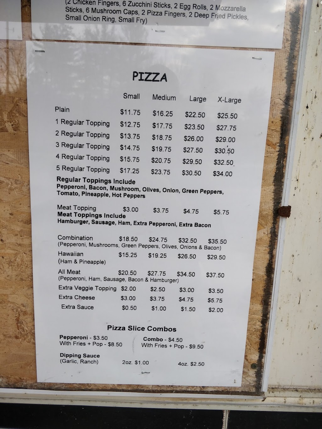 Dans Pizza | 54 Hwy 17, Cobden, ON K0J 1K0, Canada | Phone: (613) 646-2031