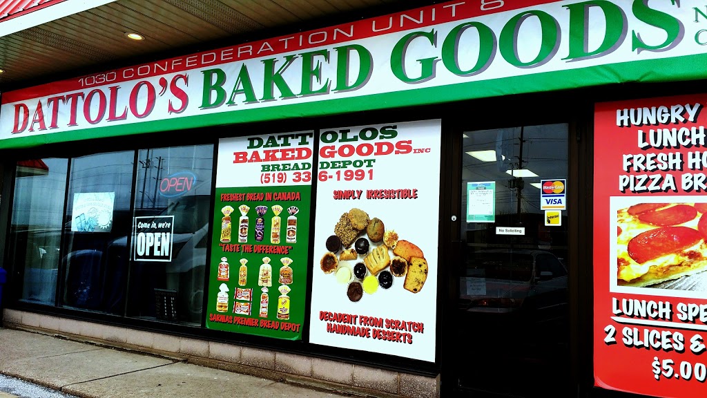 Dattolos Baked Goods | 1030 Confederation St #8, Sarnia, ON N7S 3Y5, Canada | Phone: (519) 336-1991