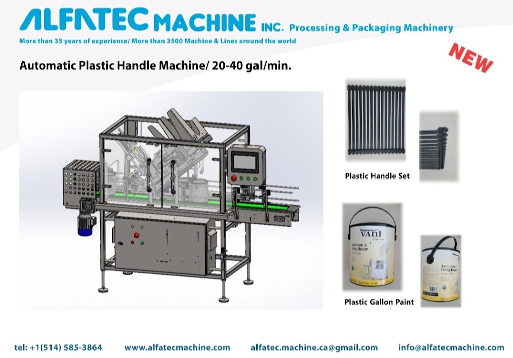 Alfatec Machine Inc | 113 Av. Guthrie, Dorval, QC H9P 2P1, Canada | Phone: (514) 585-3864