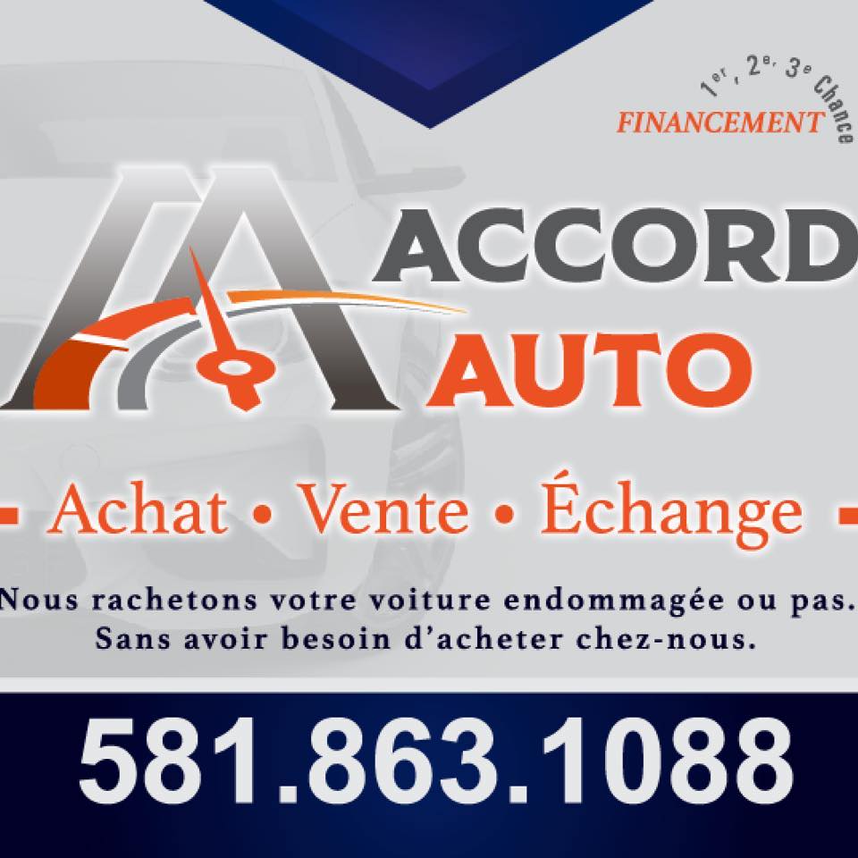 ACCORD AUTO | 8886 Bd Sainte-Anne, Château-Richer, QC G0A 1N0, Canada | Phone: (581) 863-1088