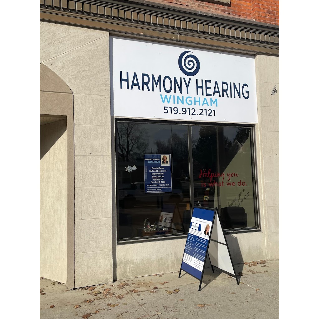 Harmony Hearing Wingham | Box 330, 302 Josephine St, Wingham, ON N0G 2W0, Canada | Phone: (519) 912-2121