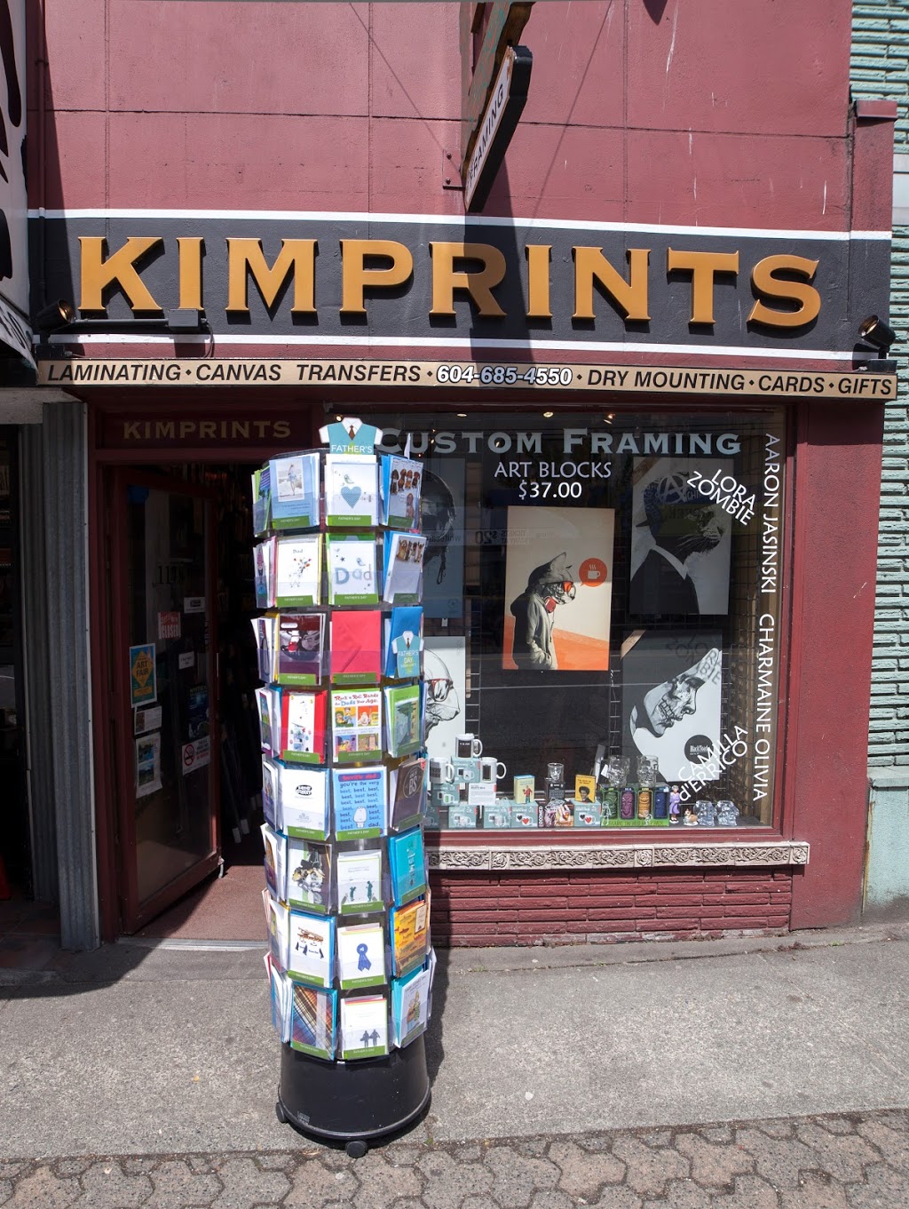 Kimprints | 1179 Denman St, Vancouver, BC V6G 2N1, Canada | Phone: (604) 685-4550