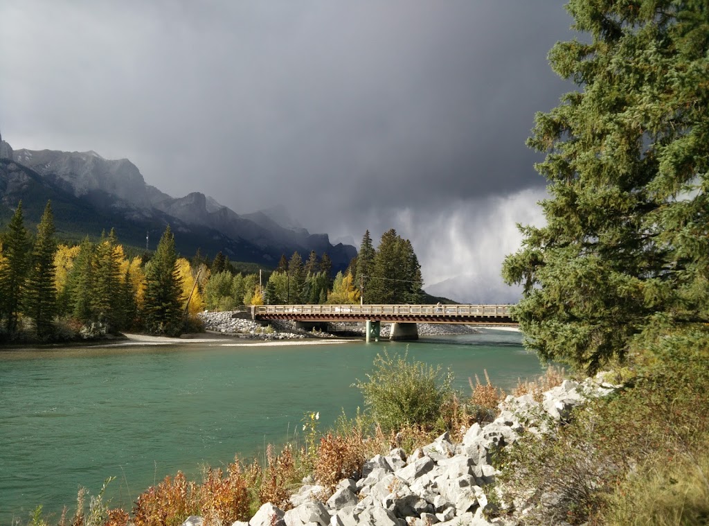 Bow River Campground | Hwy 1 and, Three Sisters Pkwy, Canmore, AB T0L 2C0, Canada | Phone: (403) 673-2163