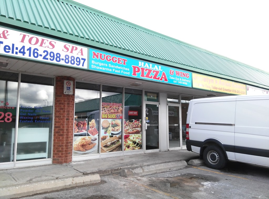 Nugget Halal Pizza and Wings | 4830 Sheppard Ave E #10, Scarborough, ON M1S 5M9, Canada | Phone: (647) 349-9008