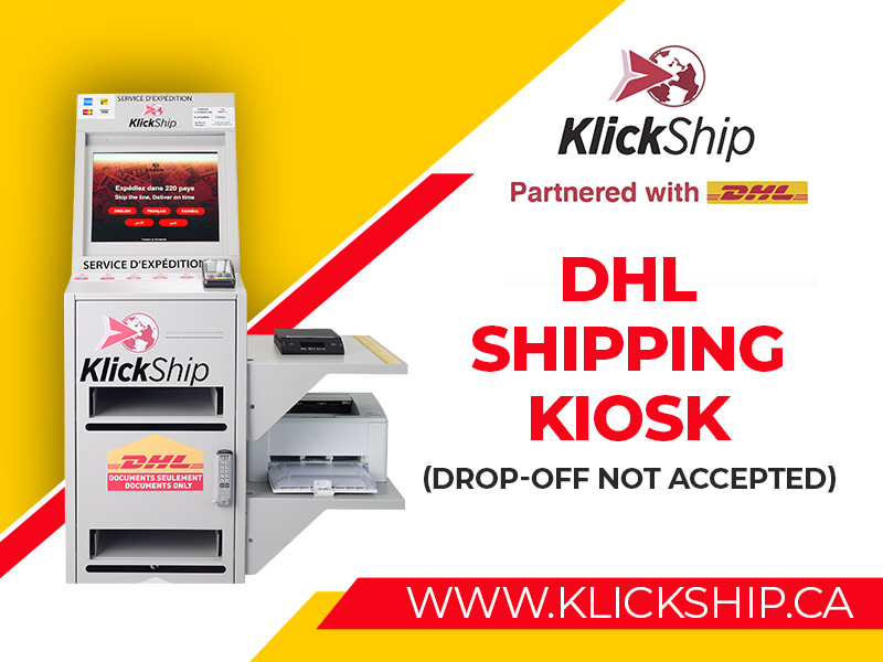 DHL Express Kiosk Vaughan | 9505 Keele St Unit #8, Vaughan, ON L6A 1L9, Canada | Phone: (905) 832-6293