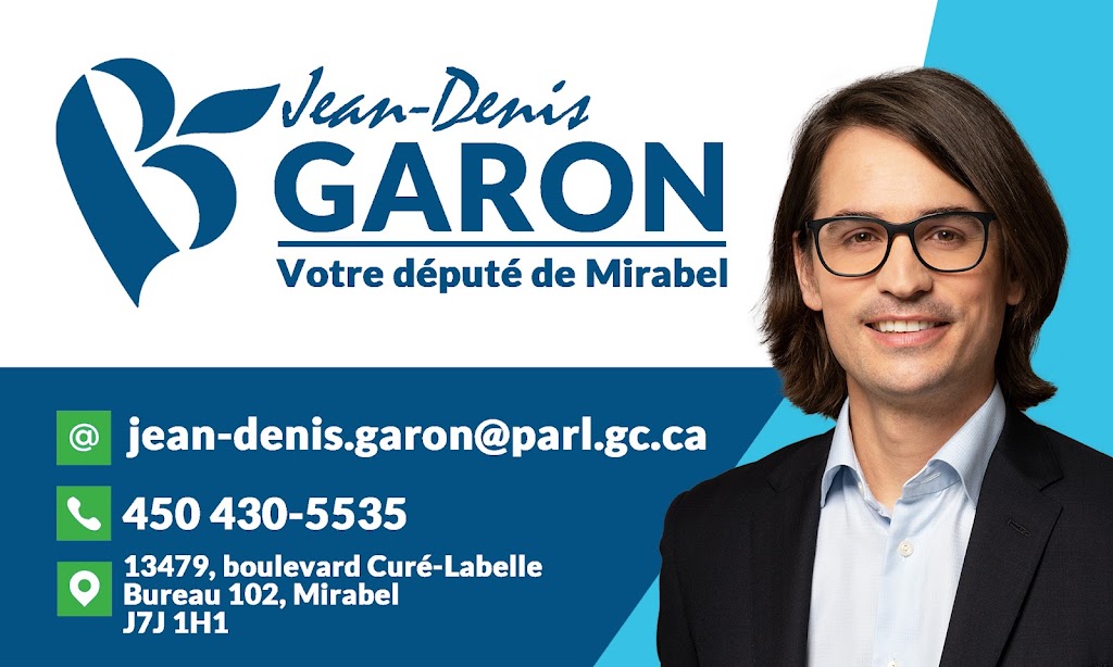 Simon Marcil, Member of Parliament | 13479 Bd du Curé-Labelle #102, Mirabel, QC J7J 1H1, Canada | Phone: (450) 430-5535