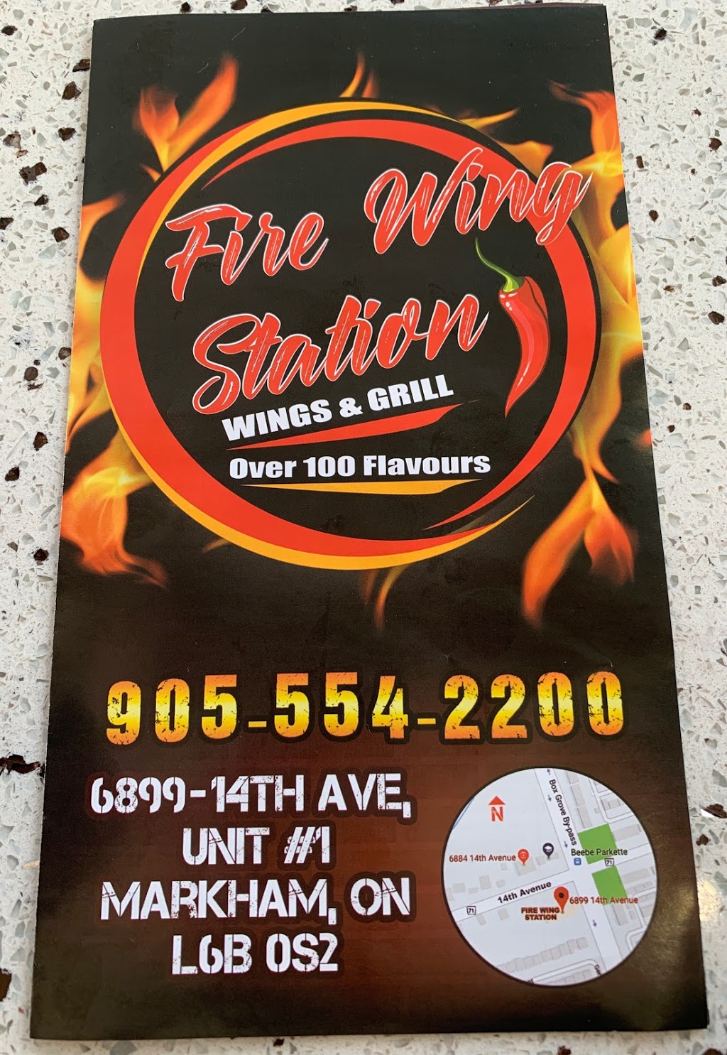 Fire Wing Station | 6899 14th Ave, Markham, ON L6B 0S2, Canada | Phone: (905) 554-2200