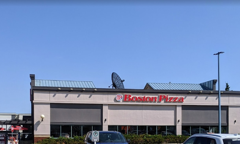 Boston Pizza | 180 Mayfield Common Northwest, Edmonton, AB T5P 4B3, Canada | Phone: (780) 484-0042