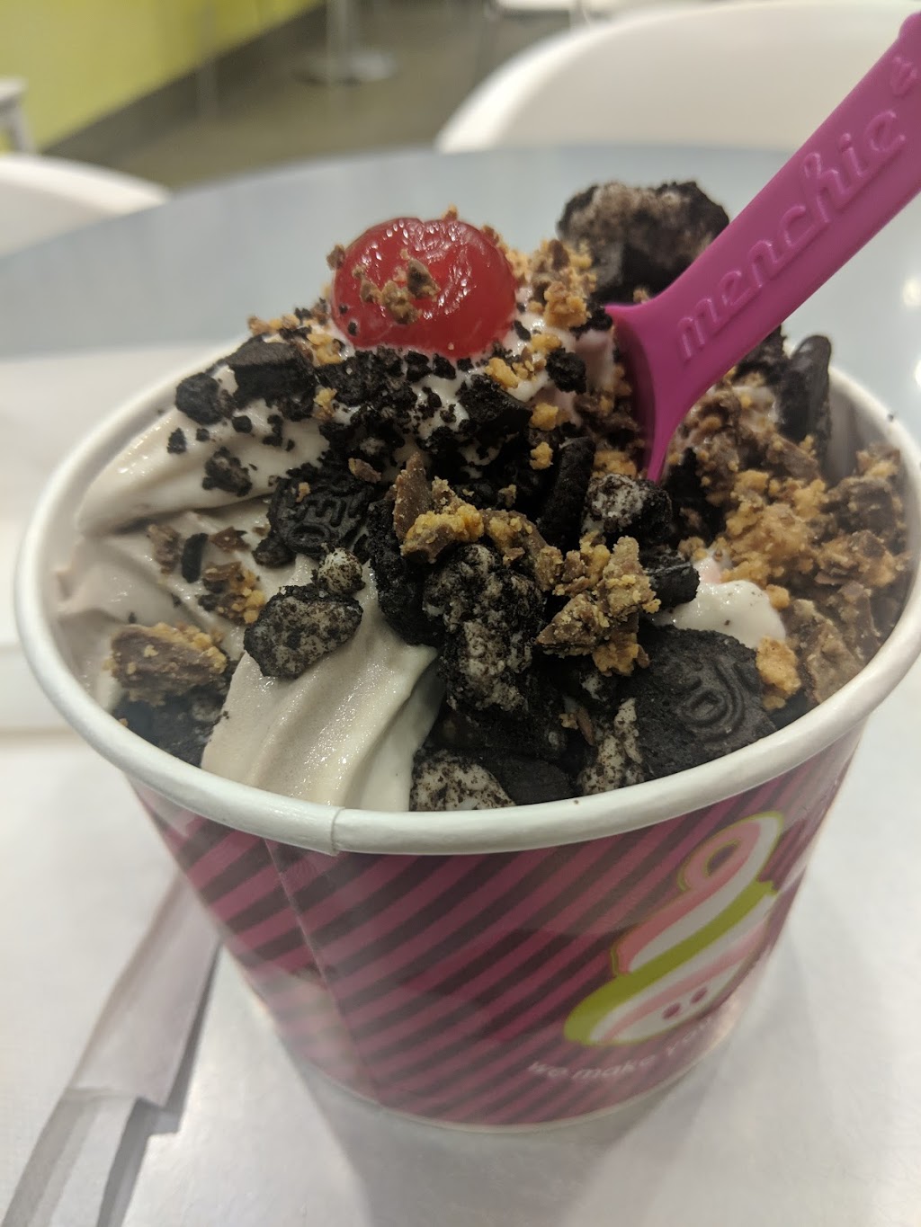 Menchies | 3883 - 3885 Rutherford Rd Unit #18, Woodbridge, ON L4L 9R8, Canada | Phone: (905) 605-5634