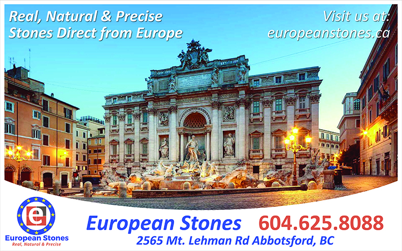 European Stones | 2565 Mount Lehman Rd, Abbotsford, BC V4X 2N2, Canada | Phone: (604) 625-8088