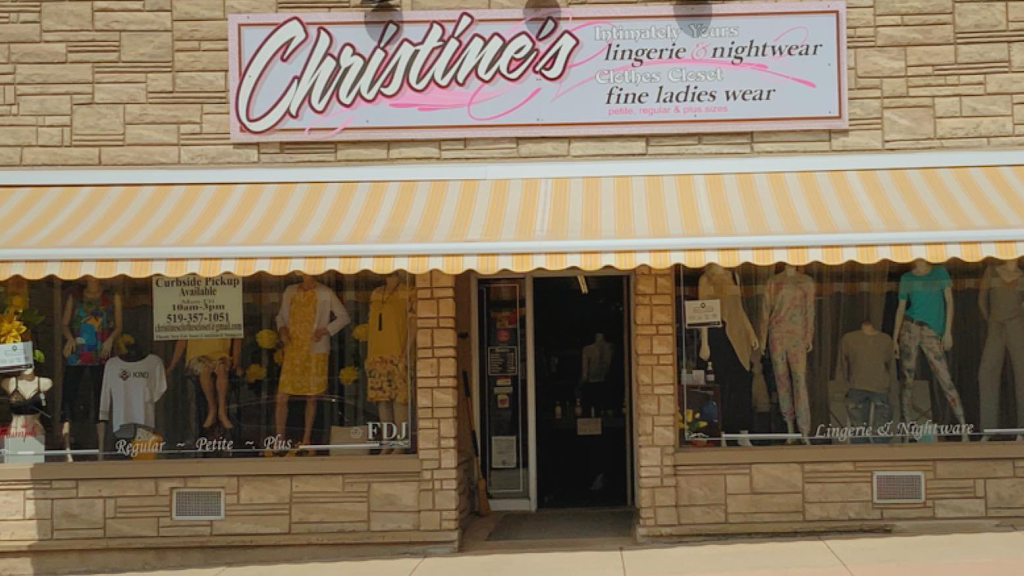 Christines Clothes Closet | 208 Josephine St, Wingham, ON N0G 2W0, Canada | Phone: (519) 357-1051