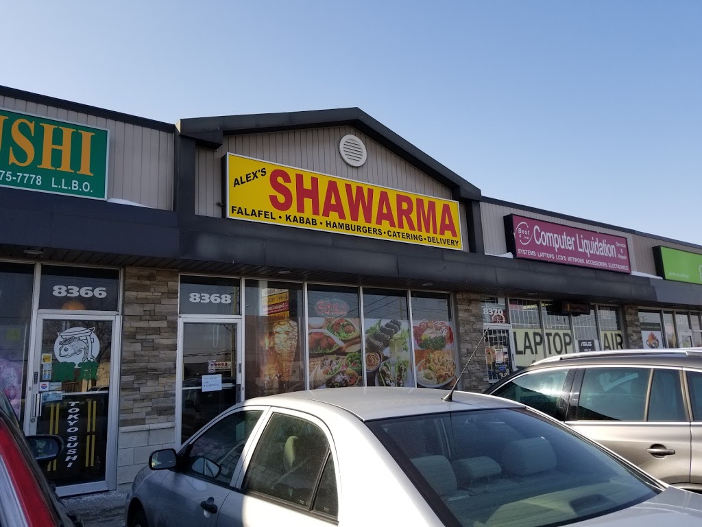 Alexs Shawarma | 8368 Woodbine Ave, Markham, ON L3R 2N8, Canada | Phone: (905) 604-5700