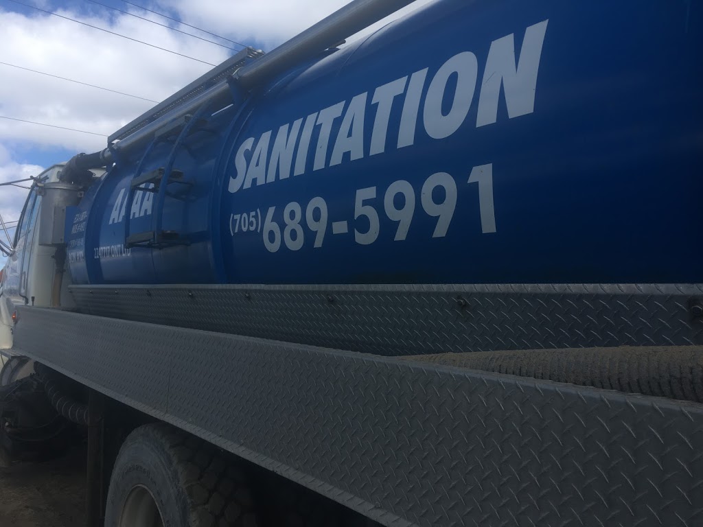 AAAA Sanitation | 1400 Coopers Falls Rd, Washago, ON L0K 2B0, Canada | Phone: (705) 689-5991