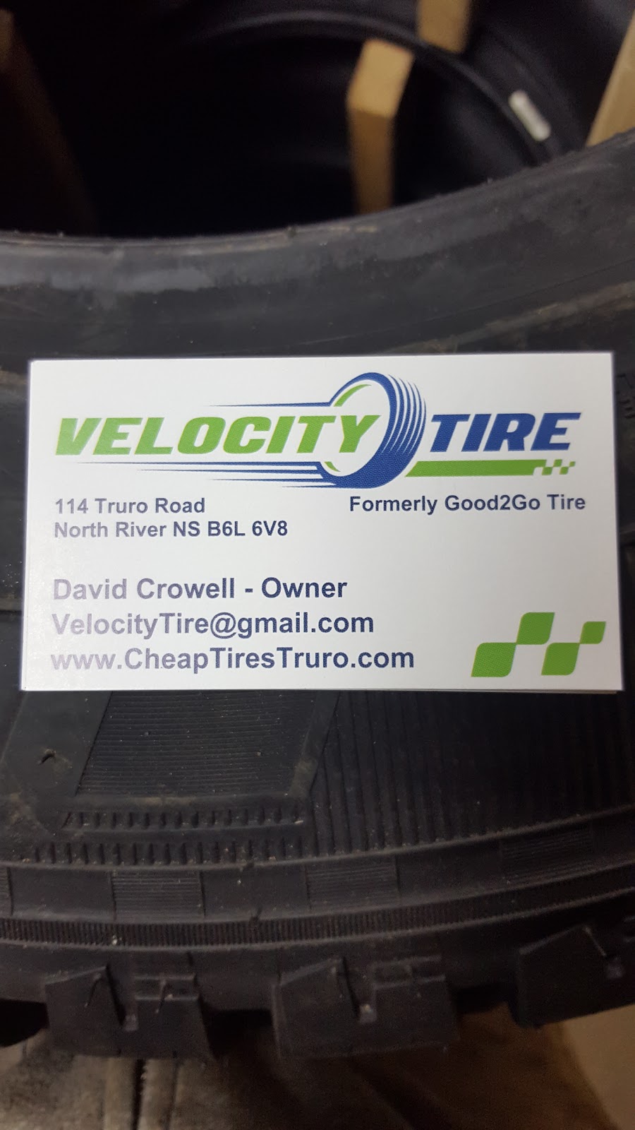 Velocity Tire | 114 Truro Rd, North River, NS B6L 6V8, Canada | Phone: (902) 897-9726