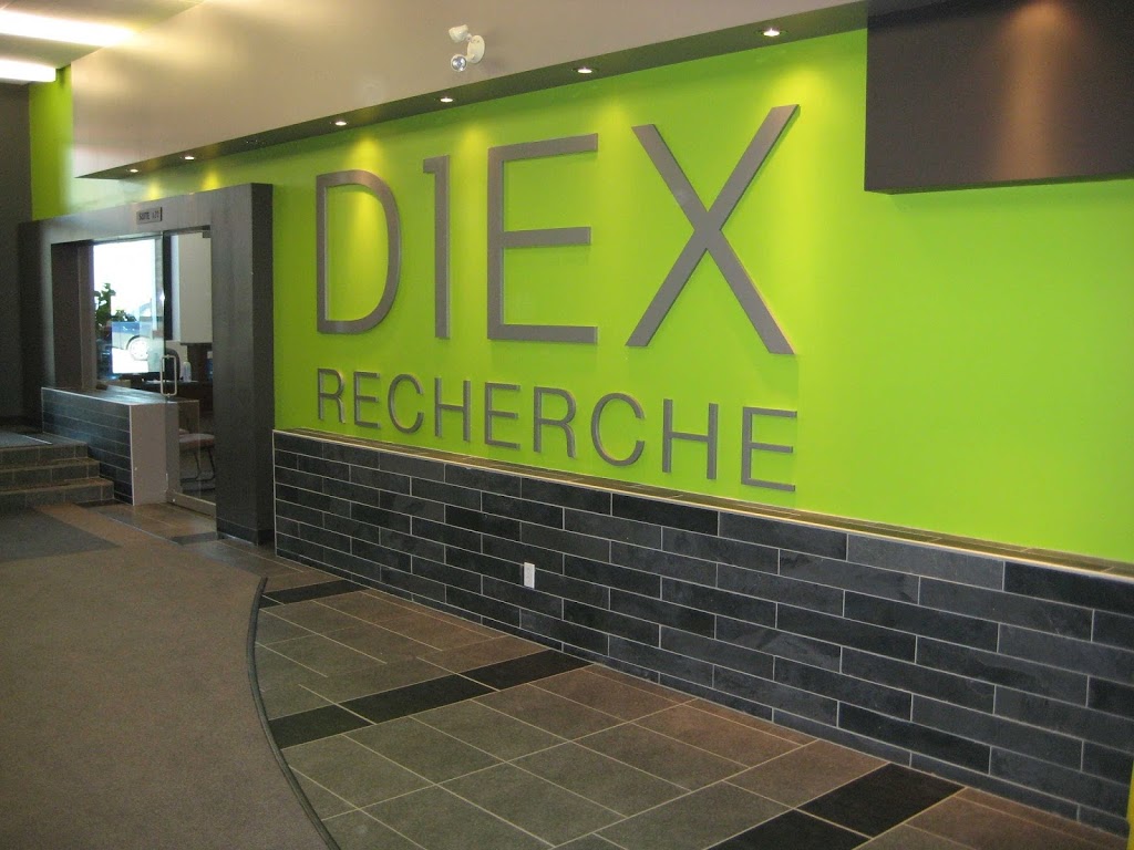 Diex Recherche Sherbrooke | 15 Rue J.-A.-Bombardier A160, Sherbrooke, QC J1L 0H8, Canada | Phone: (819) 346-2887