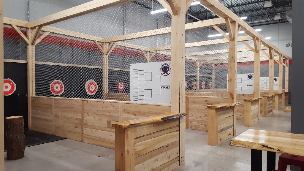 Bullseye Axe Throwing Barrie | 371 King St #10, Barrie, ON L4N 6B5, Canada | Phone: (705) 999-7699