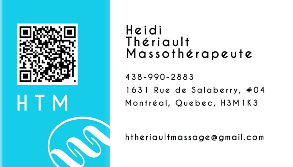 Visacova Santé Massothérapie | 1631 Rue de Salaberry #04, Montreal, QC H3M 1K3, Canada | Phone: (438) 990-2883