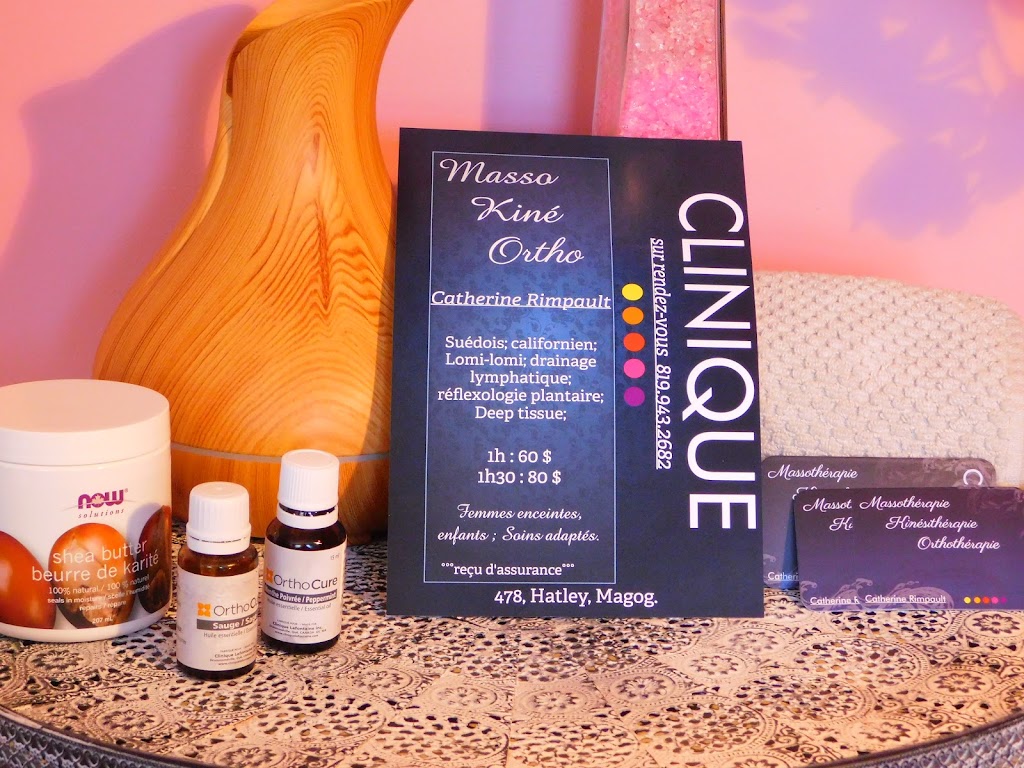 CLINIQUE Catherine RIMPAULT | 478 Rue de Hatley, Magog, QC J1X 3G6, Canada | Phone: (819) 943-2682