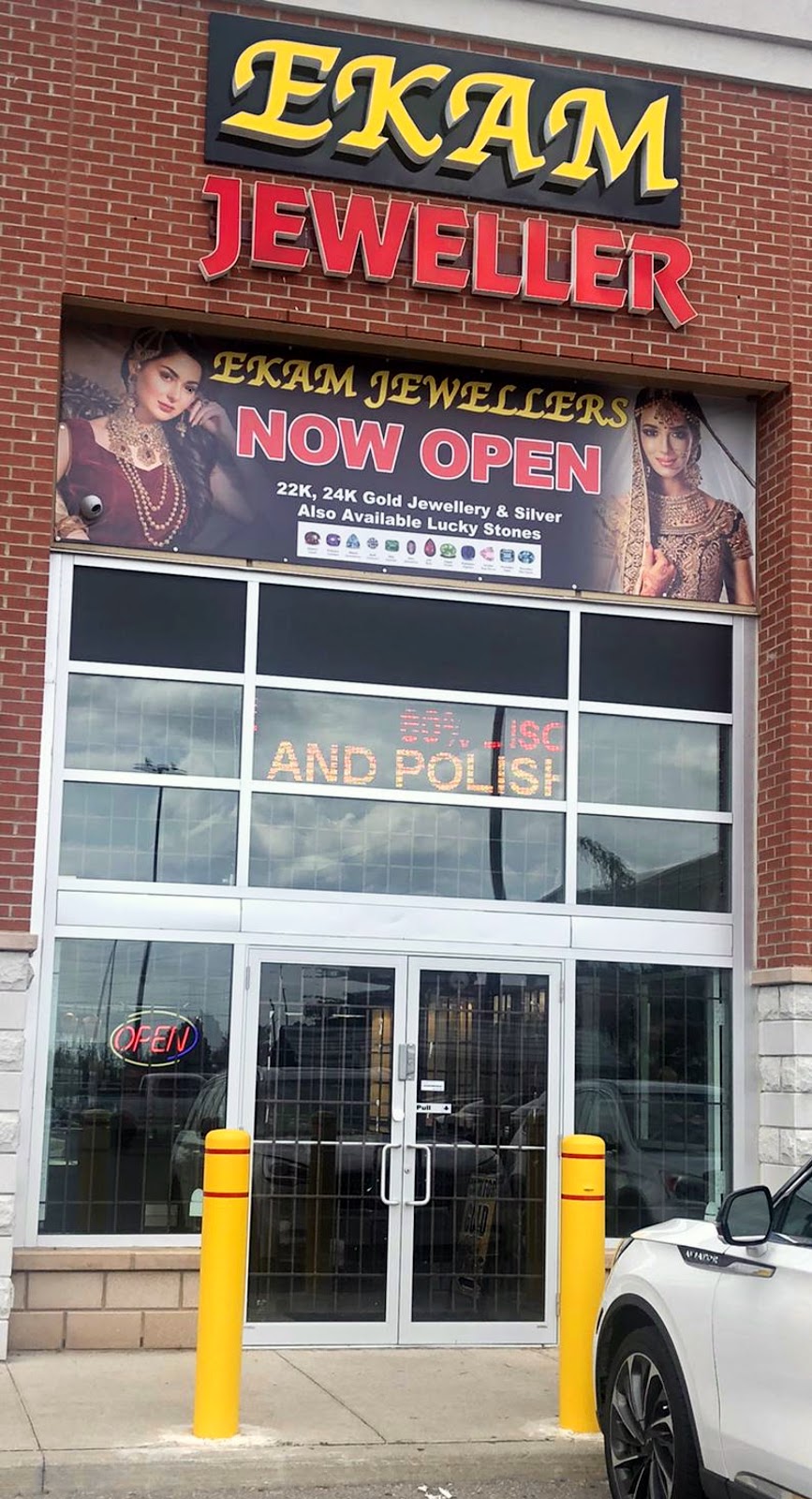 Ekam Jeweller | 2120 N Park Dr Unit #5, Brampton, ON L6S 0C9, Canada | Phone: (905) 799-8787