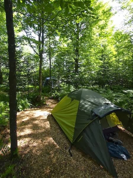 Camping Rustique Au conte Dormant | 53 Rue des Cerfs, Orford, QC J1X 7M3, Canada | Phone: (819) 446-1777