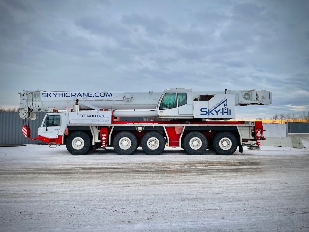 Sky-Hi Crane | 11035 199 St NW, Edmonton, AB T5S 2C6, Canada | Phone: (587) 400-0282