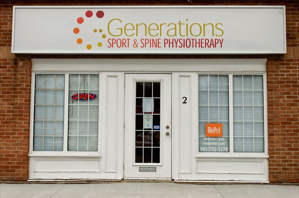 Generations Physiotherapy | 154 W Main St #2, Welland, ON L3C 5A2, Canada | Phone: (905) 732-1278