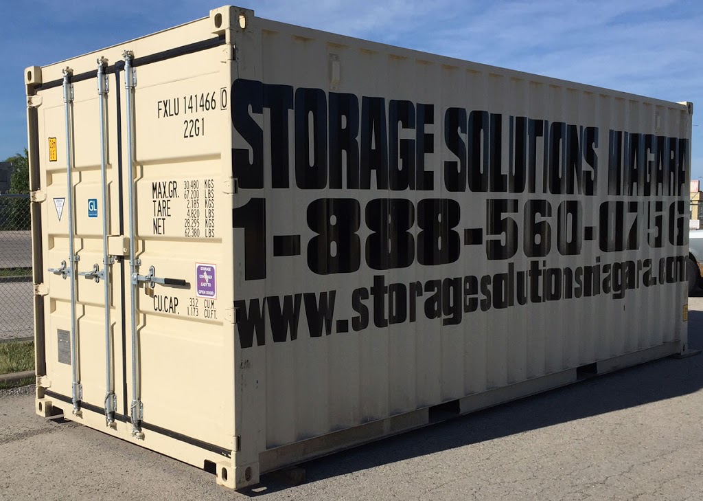 Storage Solutions Niagara | Suite 126, 111 Fourth Ave #12, St. Catharines, ON L2S 3P5, Canada | Phone: (888) 560-0756