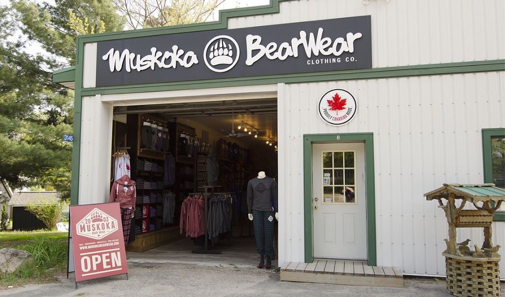 Muskoka Bear Wear - BALA (CLOSED FOR THE SEASON) | 3145 Muskoka District Road 169 #3, Bala, ON P0C 1A0, Canada | Phone: (705) 762-1004