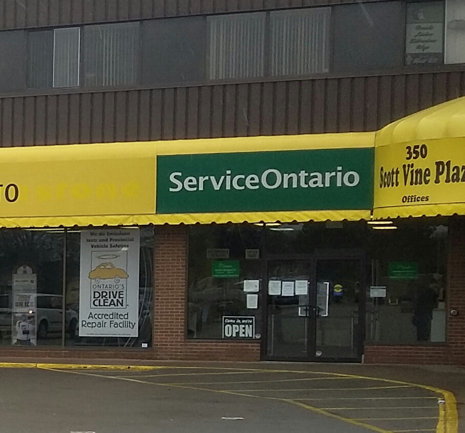 ServiceOntario | 350 Scott St Unit 110, St. Catharines, ON L2N 6T4, Canada | Phone: (905) 641-4427