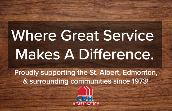 L.B.H. TIMBER MART | 11 Riel Dr, St. Albert, AB T8N 3Z2, Canada | Phone: (780) 458-2555