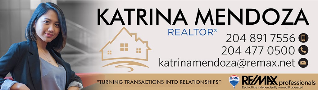 Katrina Mendoza - Winnipeg Realtor | RE/MAX | 1601 Buffalo Pl, Winnipeg, MB R3T 2K7, Canada | Phone: (204) 891-7556