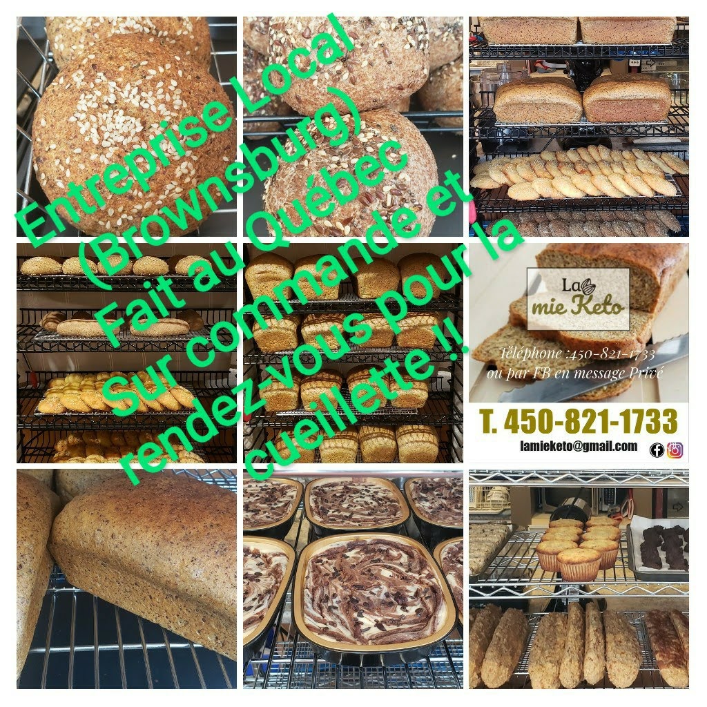 La mie keto | 669 Route du N, Brownsburg, QC J8G 2C3, Canada | Phone: (450) 821-1733