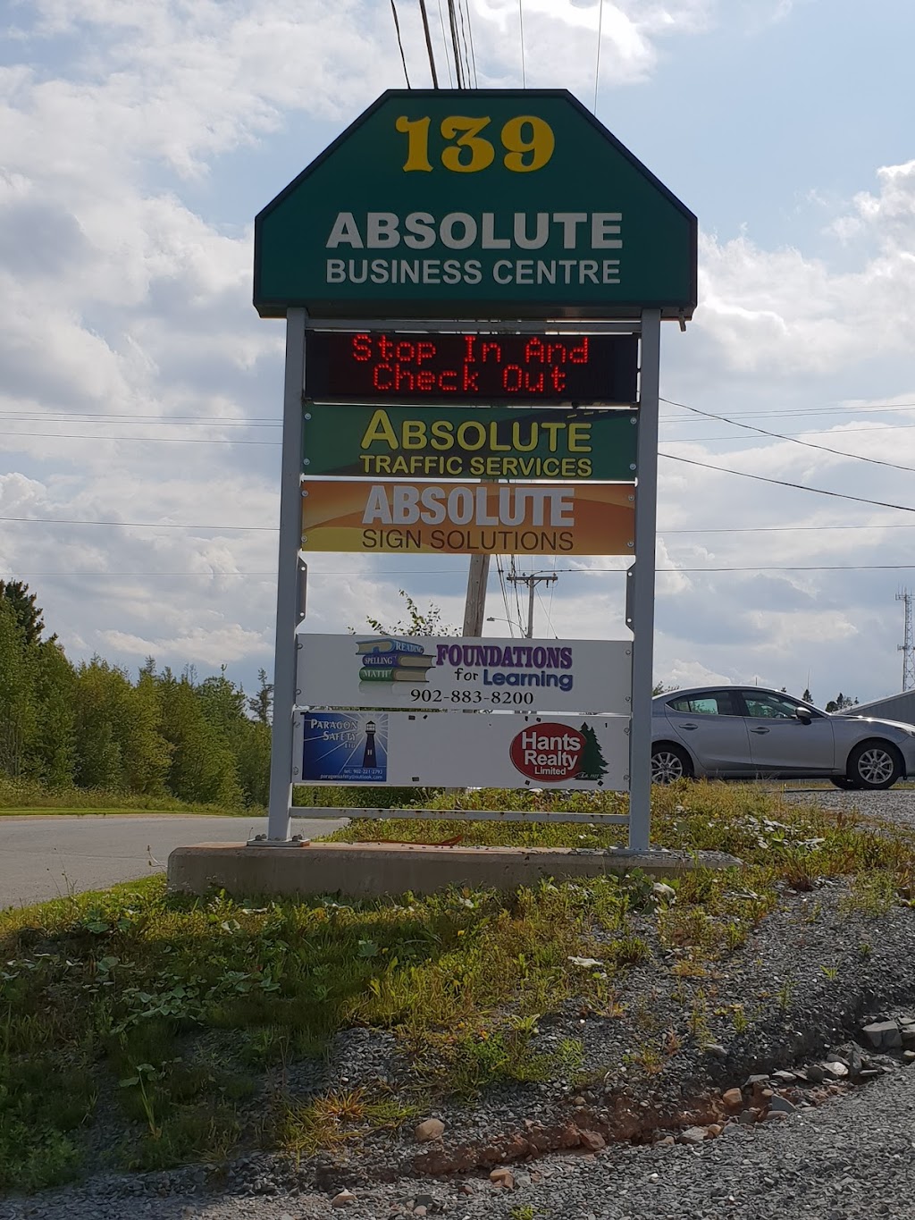 Absolute Traffic & Sign Solutions | 139 Park Rd #2, Elmsdale, NS B2S 2L3, Canada | Phone: (877) 347-8990