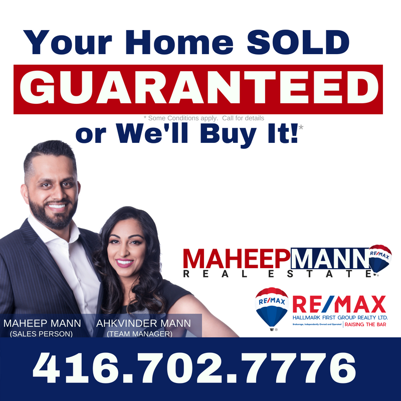 MAHEEP MANN REAL ESTATE TEAM- RE/MAX HALLMARK FIRST GROUP REALTY | 1154 Kingston Rd, Pickering, ON L1V 1B4, Canada | Phone: (416) 702-7776